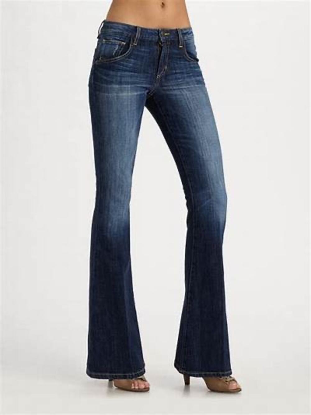 Joe's The Flare Visionaire High Waist Denim Blue Jeans Size 25